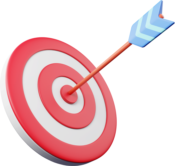 Target Goal 3D Icon